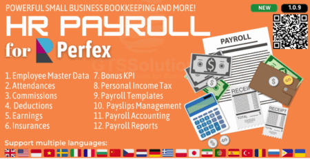 HR Payroll module for Perfex CRM v1.0.9