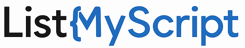 ListMyScript