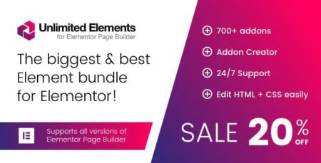 Unlimited Elements for Elementor Page Builder v1.5.142
