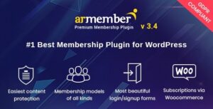 ARMember v6.9.8 - WordPress Membership Plugin